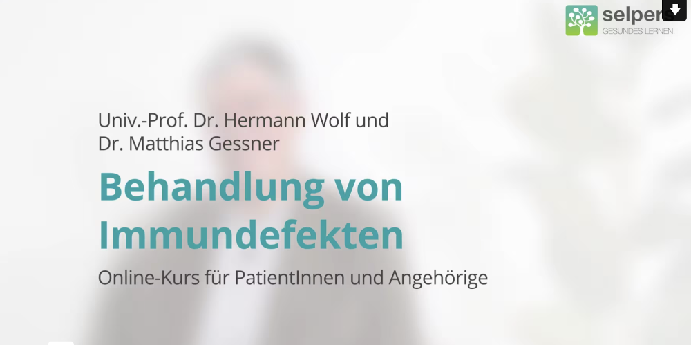 Behandlung von Immundefekten