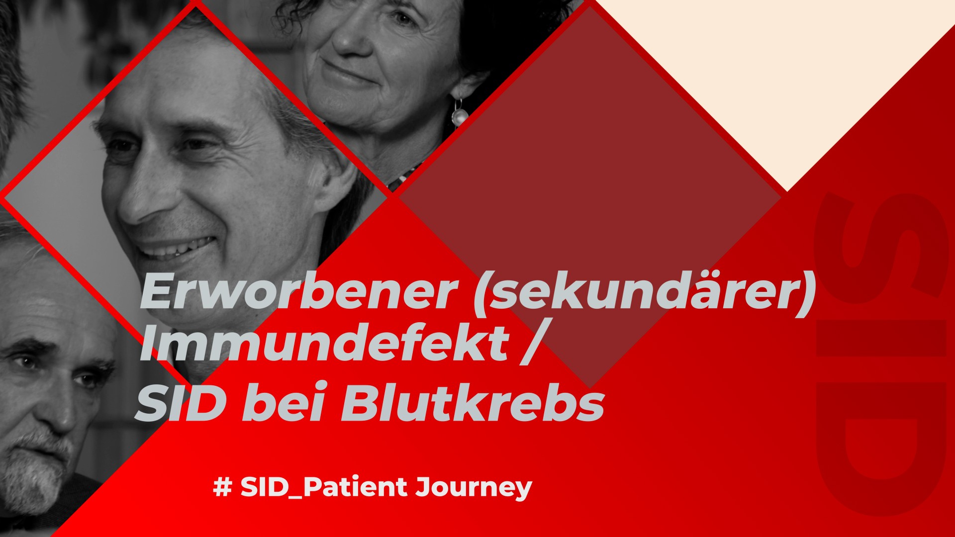 SID (sekundärer Immundefekt) Patient Journey